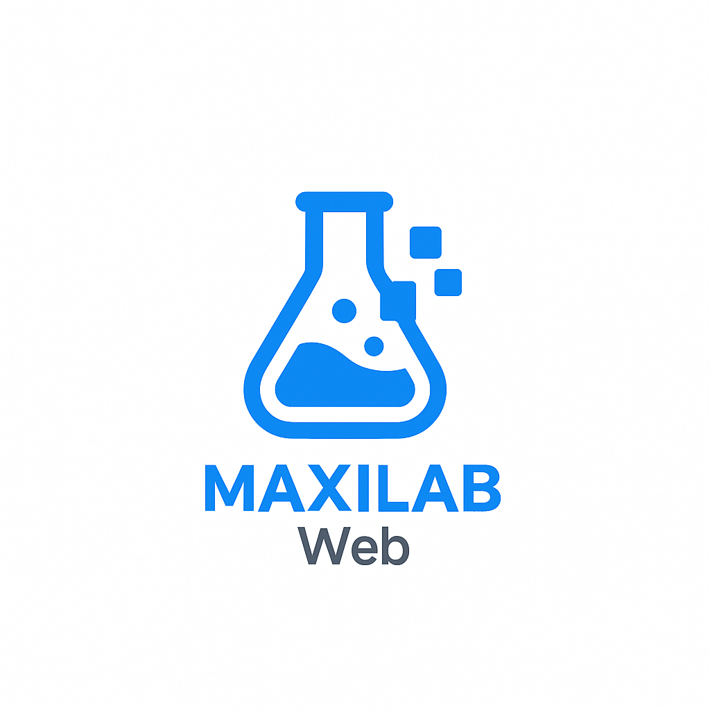 Logotipo Maxilab Web
